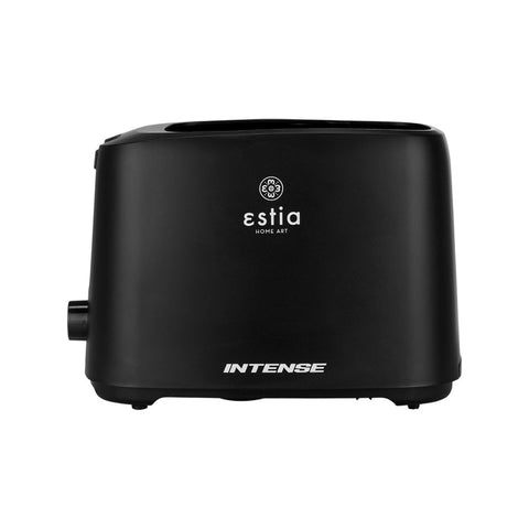 Tostapane 2 Fette "Intense" Nero Opaco 750W, Estia Home