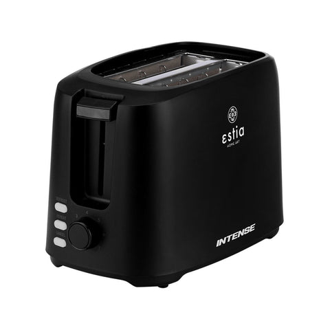 Tostapane 2 Fette "Intense" Nero Opaco 750W, Estia Home