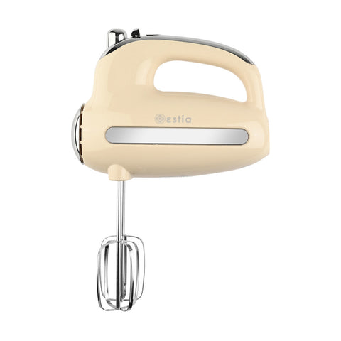Sbattitore Elettrico Retrò "Epoque" Crema 5 Velocità e Turbo 300W, Estia Home