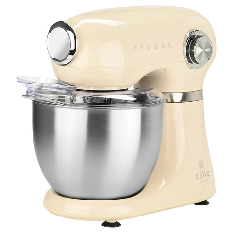 Impastatrice Planetaria Retrò "Epoque" Crema Ciotola 5LT 1000W, Estia Home