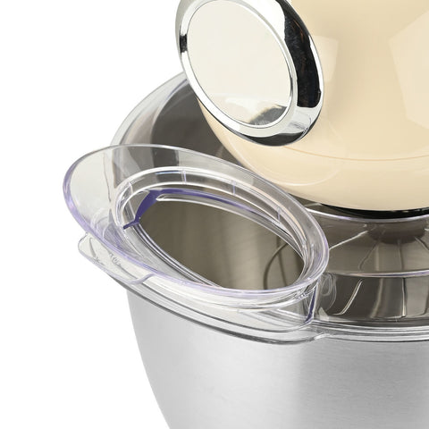 Impastatrice Planetaria Retrò "Epoque" Crema Ciotola 5LT 1000W, Estia Home