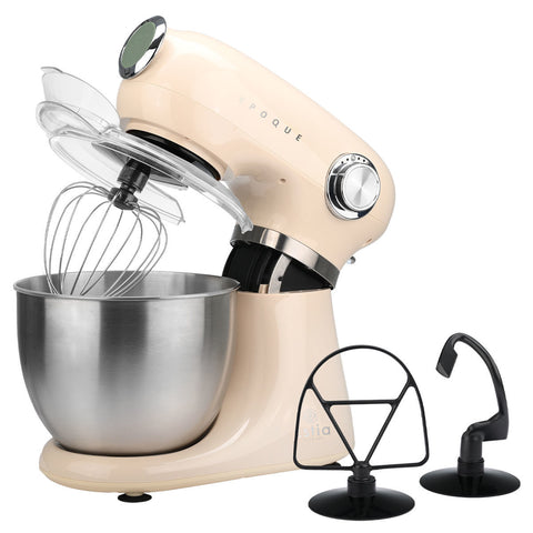 Impastatrice Planetaria Retrò "Epoque" Crema Ciotola 5LT 1000W, Estia Home
