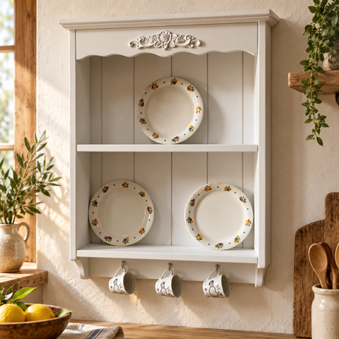 Piattaia con Fregio e Ganci – Kaluka Shabby Chic