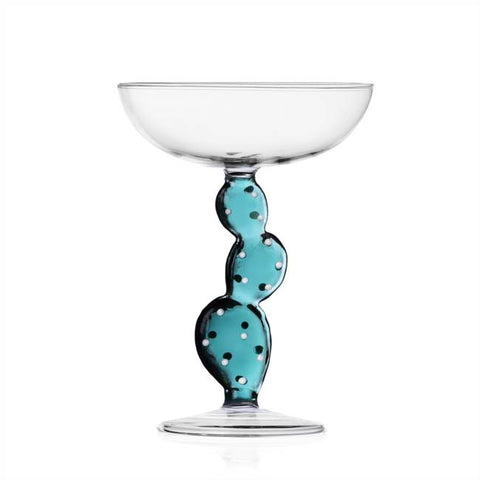 Cactus Champagne Glass