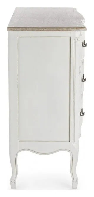 Comò Cassettiera Justine a 6 Cassetti - 100x40x83 cm