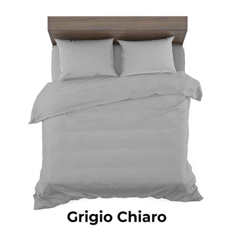 Juego de sábanas de color sólido