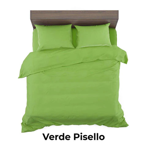 Juego de sábanas de color sólido