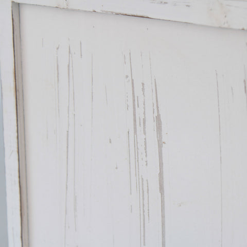 Specchio a Finestra ad Arco in Legno di Abete - 60x99 cm