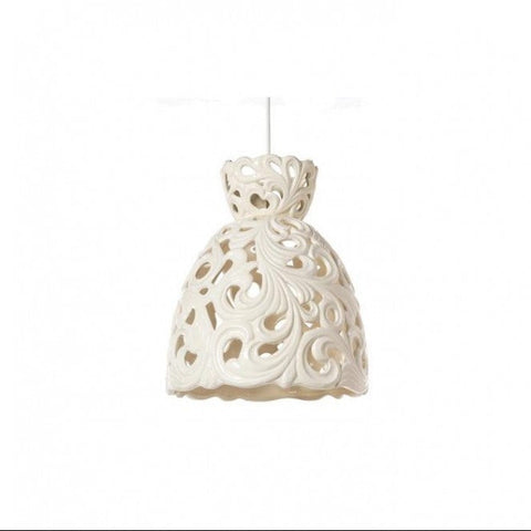 Ceramic Bell Chandelier