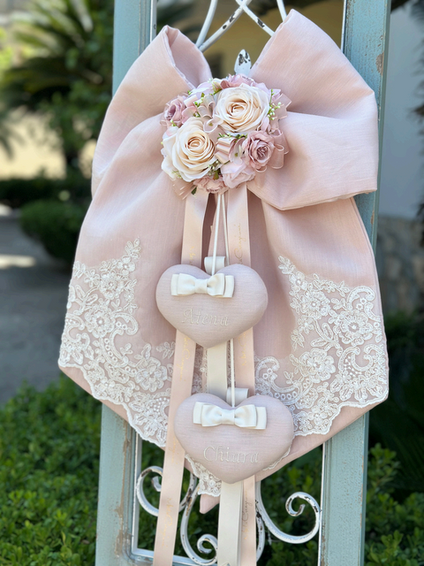 Fiocco Nascita Personalizzato Mod. Chanel | MataCreazioni