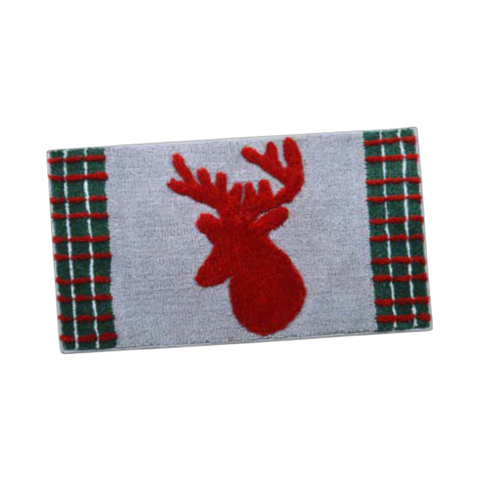 Tappeto Natalizio “Merry” 50×80 cm – 5 Varianti | Decorazioni Invernali per Bagno o Ingresso