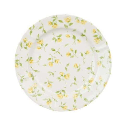 Servizio Piatti Floret Full – Blanc MariClò | 18 Pezzi in Ceramica | Varianti Blu e Giallo