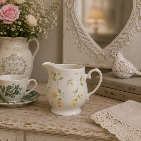 Jarra de leche Floret Full Yellow de Blanc MariClò