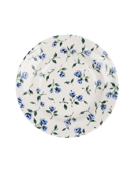 Servizio Piatti Floret Full – Blanc MariClò | 18 Pezzi in Ceramica | Varianti Blu e Giallo