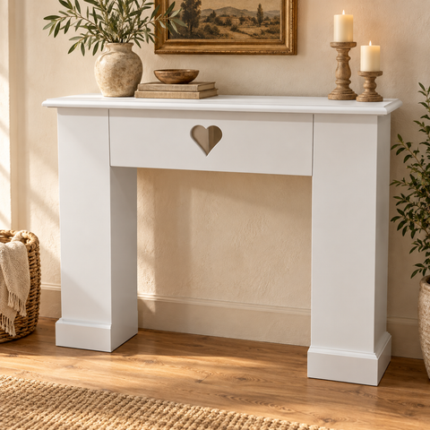 Cornice Camino con Cuore – Kaluka Shabby Chic