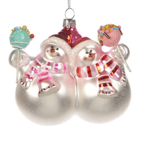 THE CANDY KINGDOM SNOWMEN 13cm