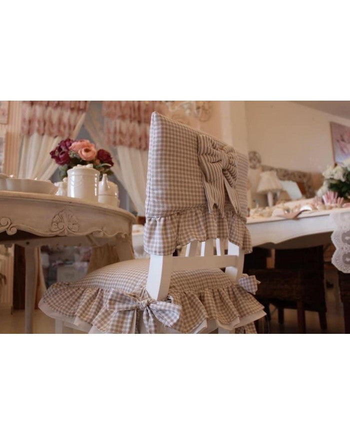 Set Coprisedia con fiocco Country chic – Kaluka Shabby chic