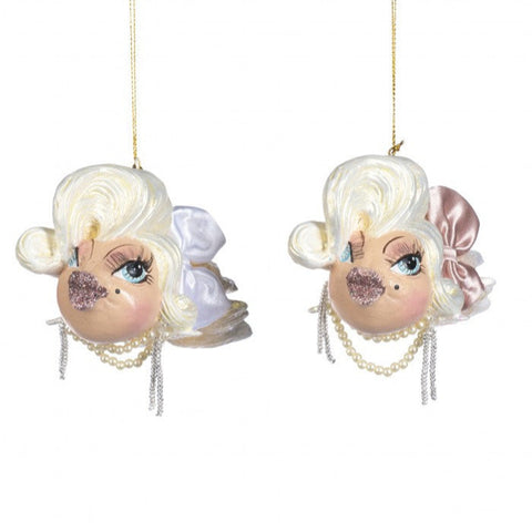 Addobbo Natalizio Goldfish Glamorous 9 cm – Goodwill, ornamento elegante in vetro