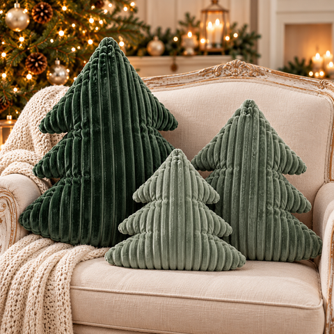 Set 3 Cuscini Albero di Natale Alpine – L'Atelier 17