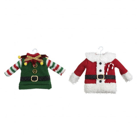 Addobbo Natalizio Mini Maglioncino Goodwill – 2 Varianti Assortite (20 cm)
