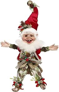 Holly and Ivy Elf 28 cm – Goodwill by Mark Roberts Edizione Limitata Numerata