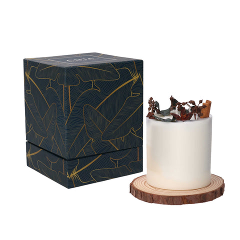Candela con Profumo "Verbana al Limone" in Cera 17cm