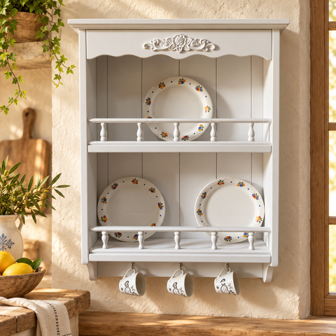Piattaia con Ringhiere e Ganci – Kaluka Shabby Chic