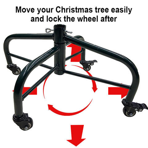 Base albero con rotelle