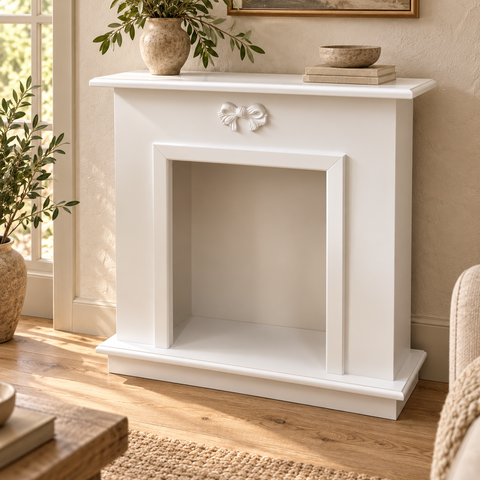 Cornice Camino con Fiocco – Kaluka Shabby Chic