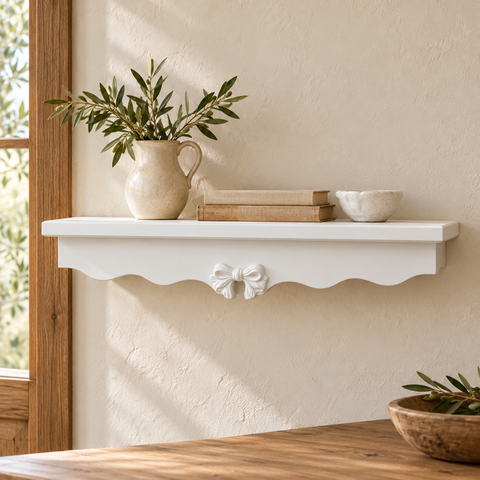 Mensola Lunga con Fiocco – Kaluka Shabby Chic – foto 2