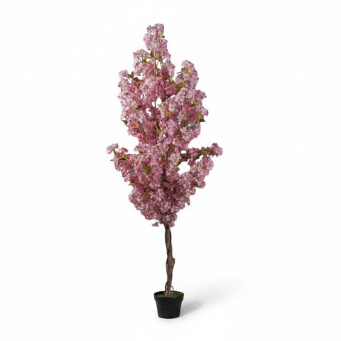 Albero di Ciliegio Artificiale in Fiore - 60x60x170cm