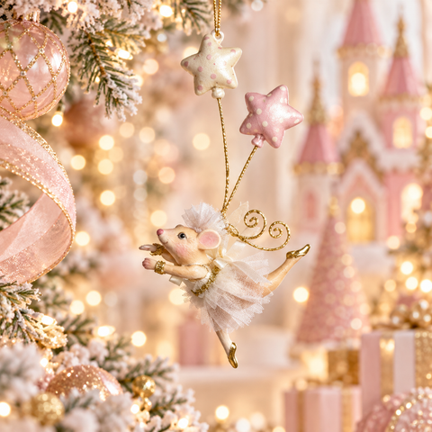 MOUSE PENDANT WITH BALLOONS