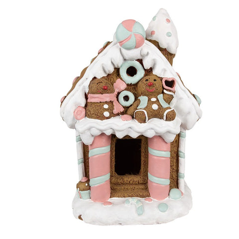 Gingerbread house with LED