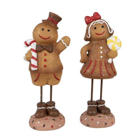 Pareja de pan de jengibre