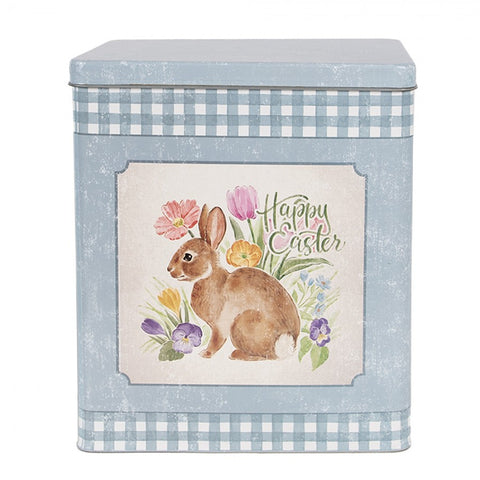 Set di Scatole di Latta (2 pezzi) – Stile Shabby Chic