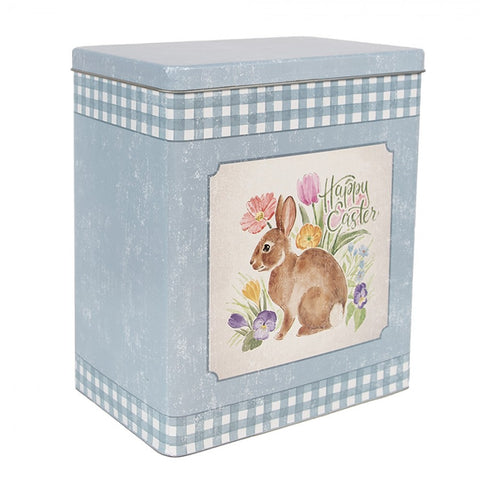 Set di Scatole di Latta (2 pezzi) – Stile Shabby Chic