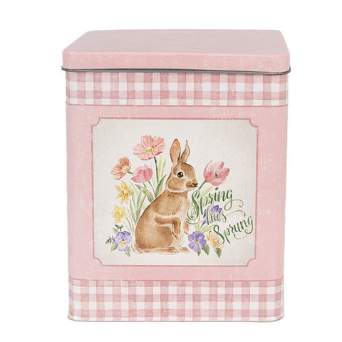 Set di Scatole di Latta (2 pezzi) – Stile Shabby Chic