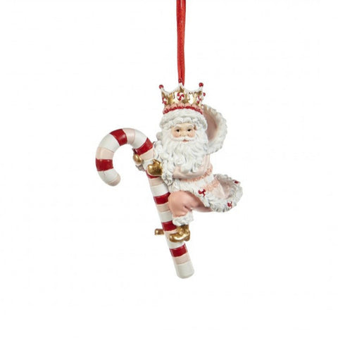 Decorazione Natalizia Babbo Natale Candy Cane – Goodwill 12 cm (2 varianti)