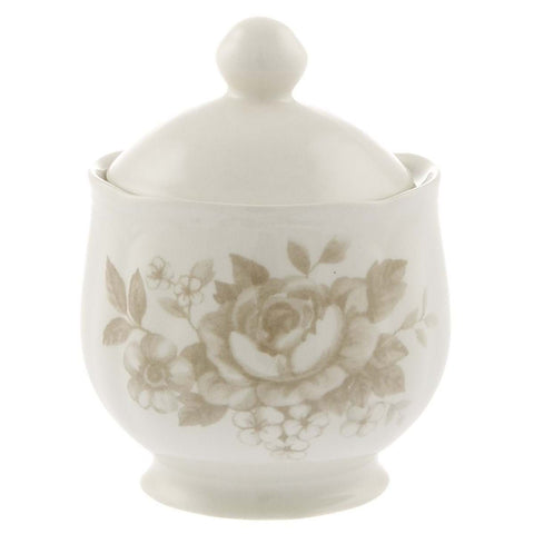 Zuccheriera Splendor Beige in Ceramica by Blanc Mariclò - 8x8x11 cm