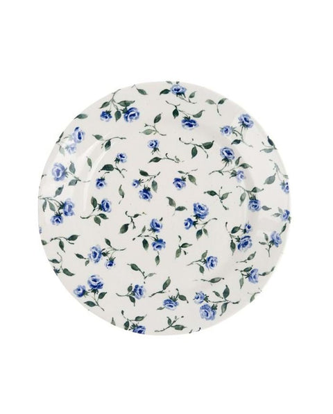 Servizio Piatti Floret Full – Blanc MariClò | 18 Pezzi in Ceramica | Varianti Blu e Giallo