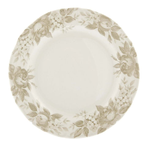 Servizio Piatti 18 Pezzi "Splendor" Beige in Ceramica by Blanc Mariclò - 26cm 23cm 21cm