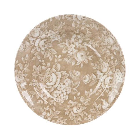 Servizio Piatti 18 Pezzi "Splendor" Beige in Ceramica by Blanc Mariclò - 26cm 23cm 21cm