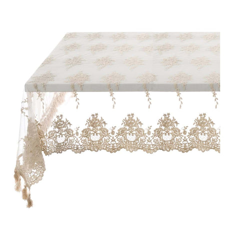 Tovaglia Copritavolo in Pizzo – Collezione Dentelle by Blanc MariClò, 130x170 cm