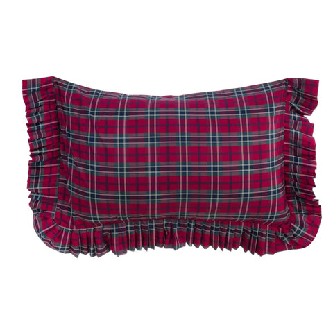 Copriguanciale Scozzese con Gala 50x80 cm by Blanc MariClo’ – 100% Microfibra