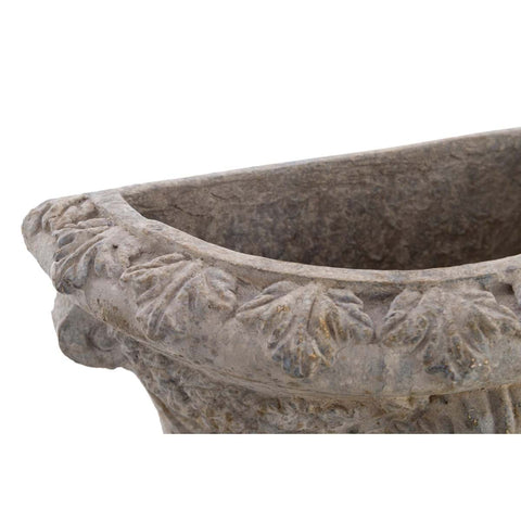 Vaso con Base in Resina Epoca Collection by Blanc Mariclò - 47x24x134 cm