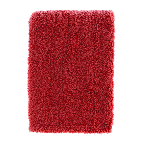 Plaid Sherpa Caldo e Soffice Rosso Natale 270 GSM – Blanc Mariclò, 160x200cm