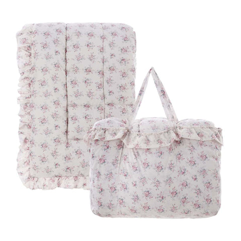 Trapunta Matrimoniale Floreale con Gala 7 cm 460 GSM – Sogni in Fiore by Blanc Mariclò, 250x250 cm