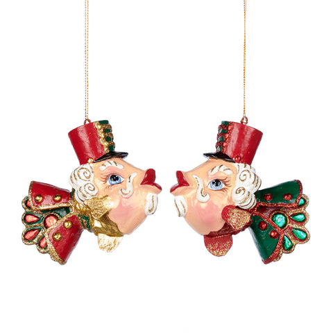 Decorazione “Nutcracker Fish” Goodwill – 11 cm – 2 Varianti