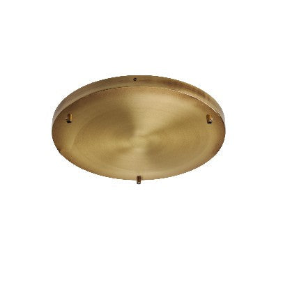 Rosone Multicavo Circolare in Ferro – Bronzato – Ø40 cm