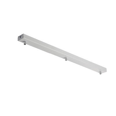 Rosone Multicavo Rettangolare in Ferro – Bianco – 70x5 cm